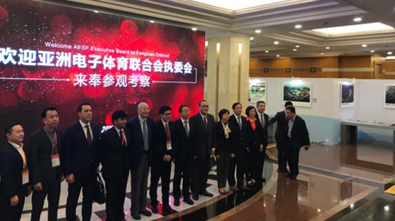 亚洲电子体育联合会与上海奉贤区政府会晤