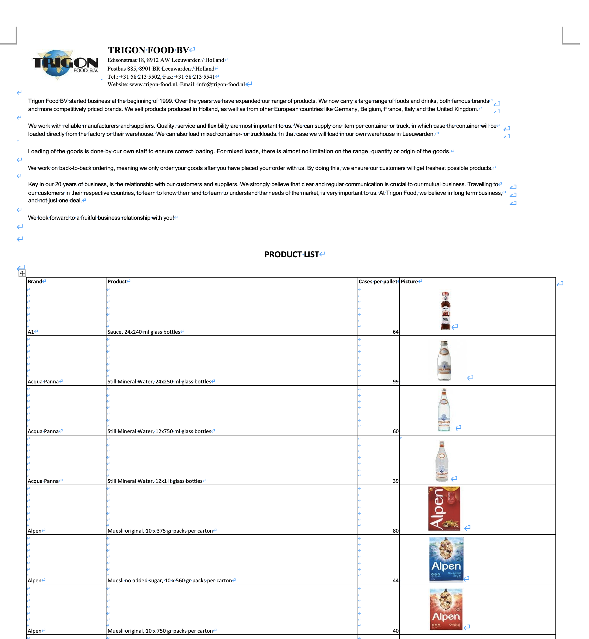 欧洲进口食品产品目录如何做好中英本地化？从品牌名、口味、包装规格到托盘装载数据